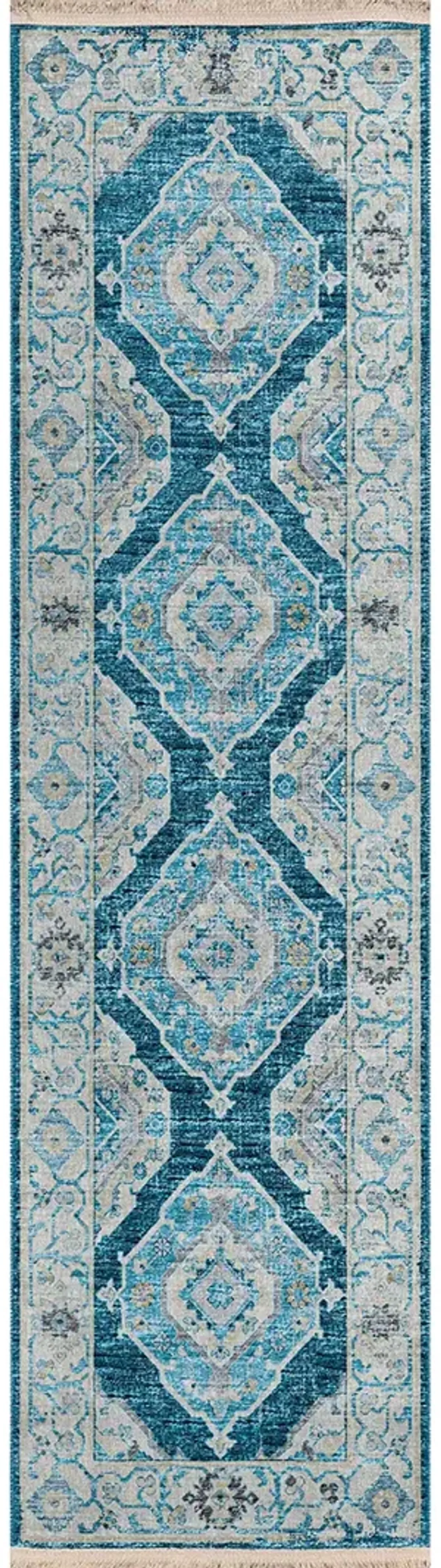 Marbella MB1 Indigo 2'3" x 7'6" Rug