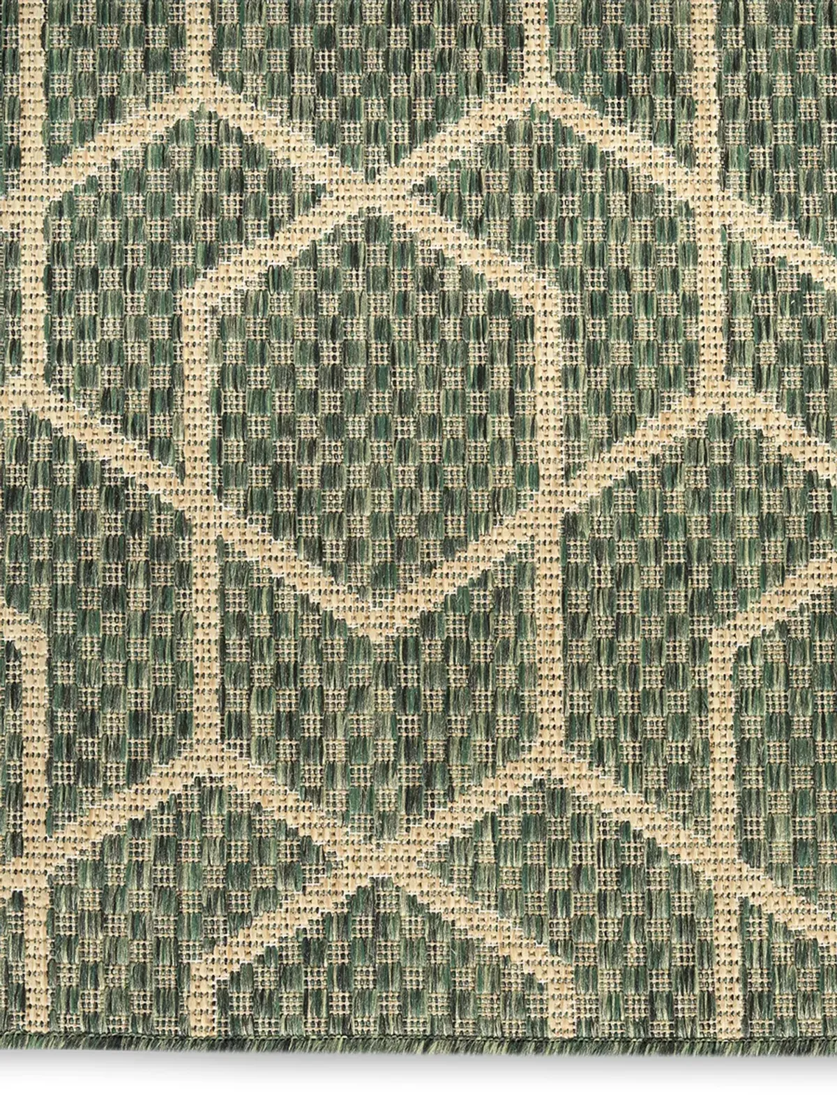 Horizon Indoor/Outdoor HOZ01 Green 2' x 6' Rug