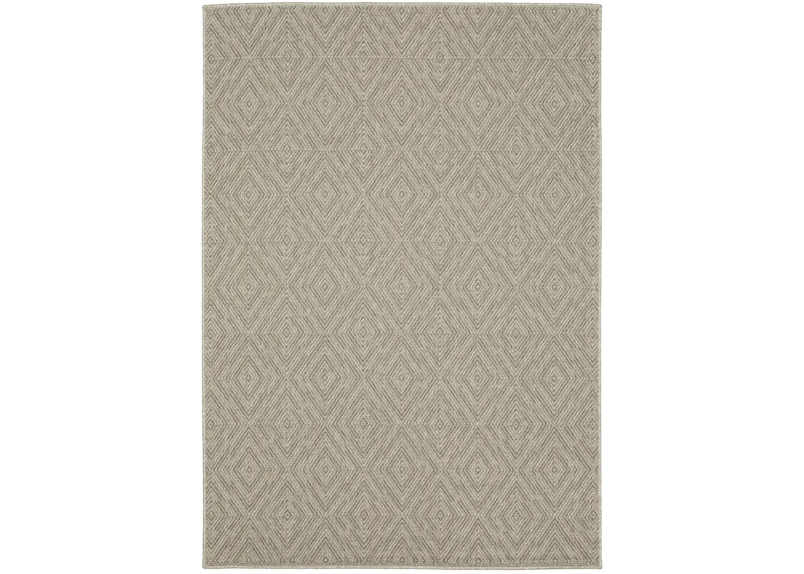 Caicos 5'3" x 7'3" Grey Rug