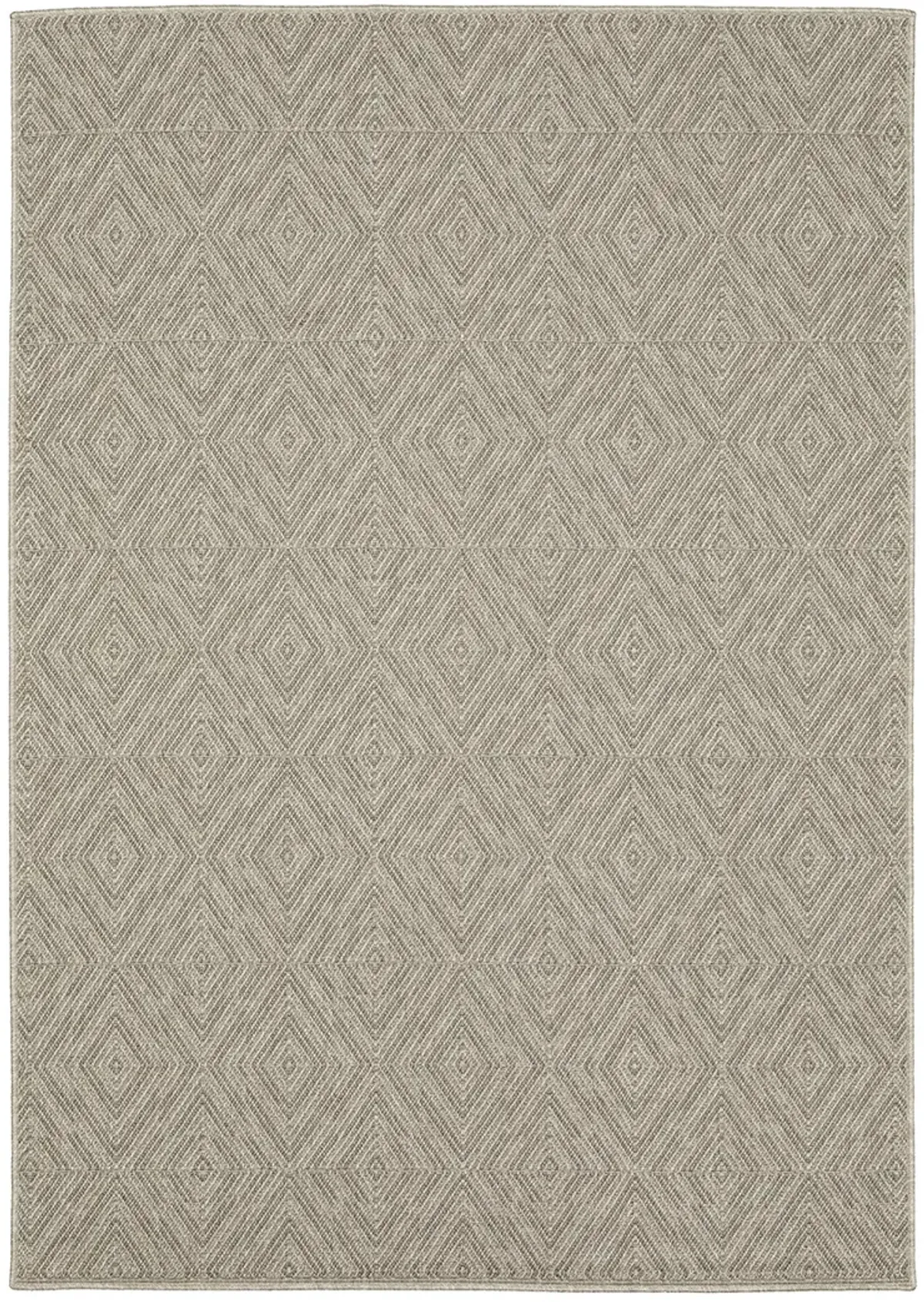 Caicos 5'3" x 7'3" Grey Rug