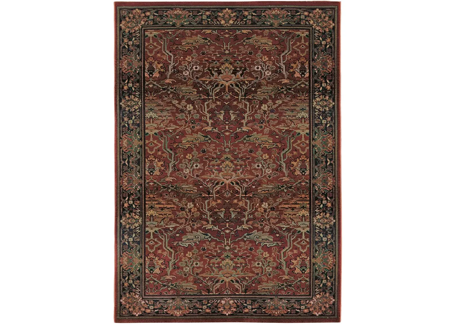 Kharma 7'10" x 11' Red Rug