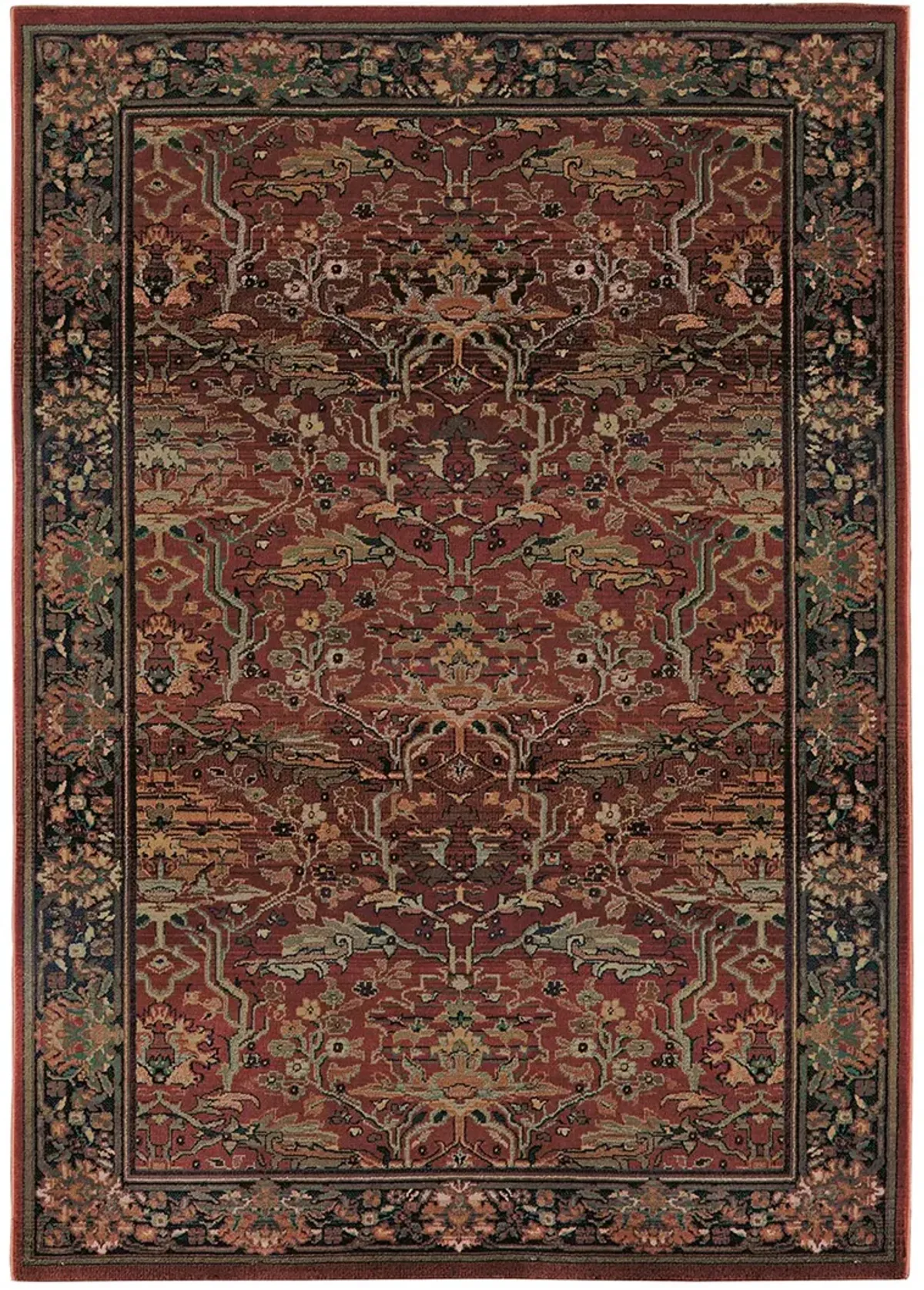 Kharma 7'10" x 11' Red Rug