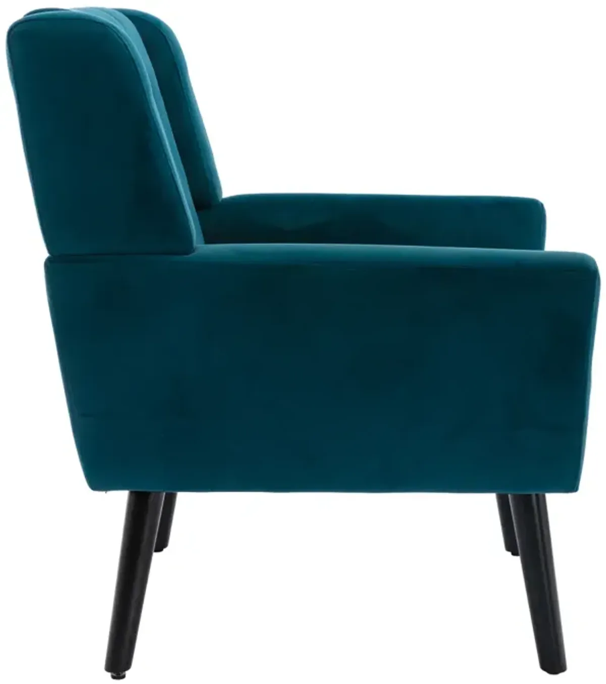 Modern Soft Velvet Material Ergonomics Accent Chair Living Room Chair Bedroom Chair Home Chair