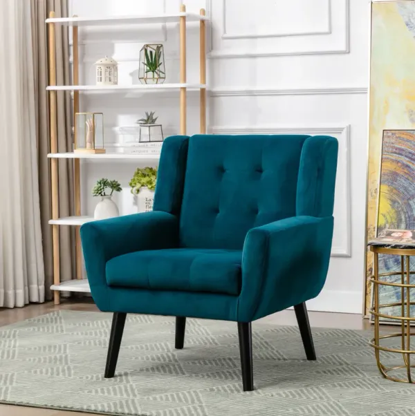 Streamdale Modern Velvet Accent Chair