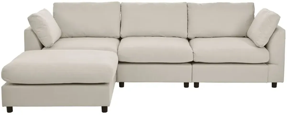 Merax Upholstery Convertible Sectional Sofa