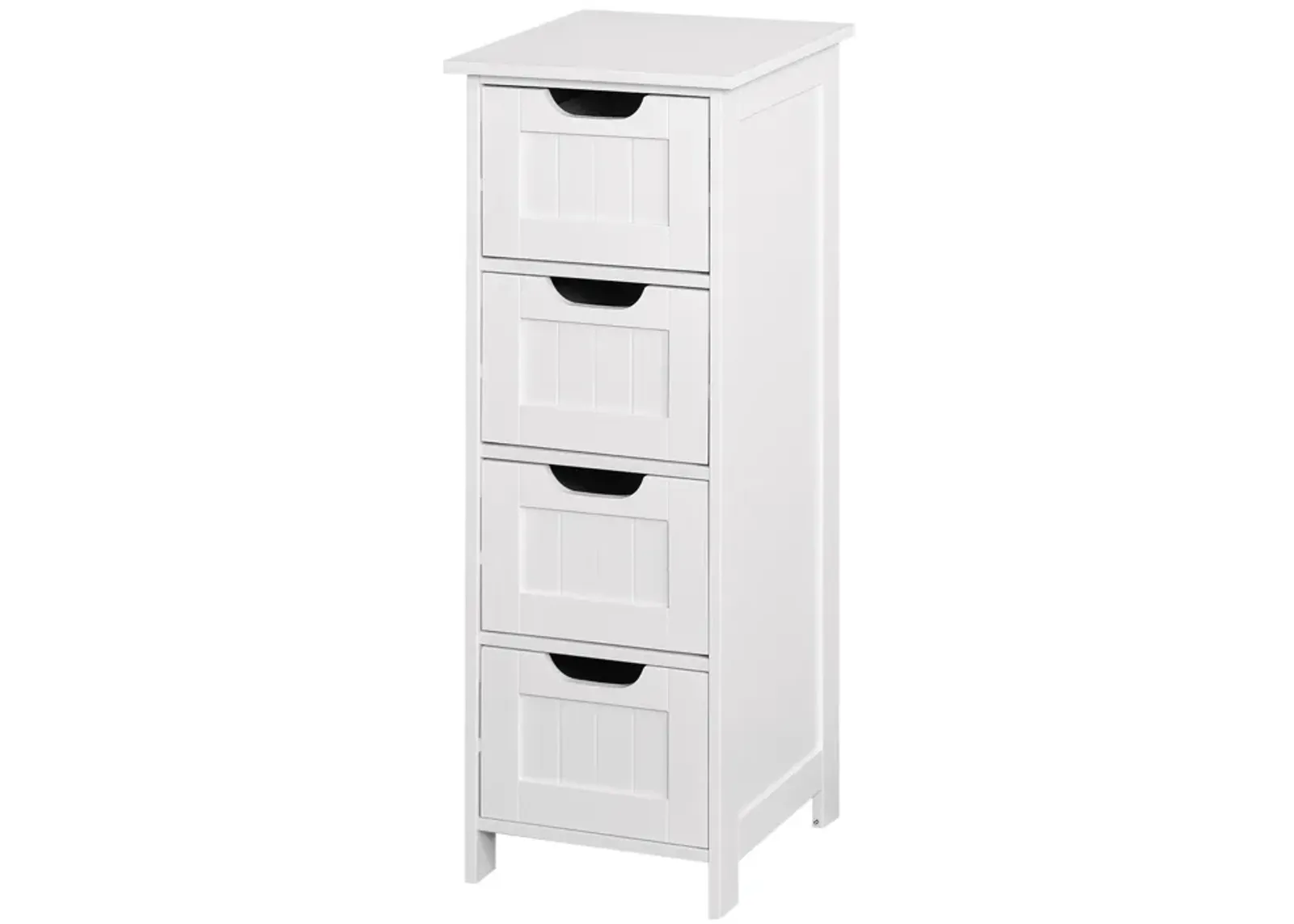 Hivvago 4 Drawers Free Standing Storage Cabinet for Bedroom and Bathroom