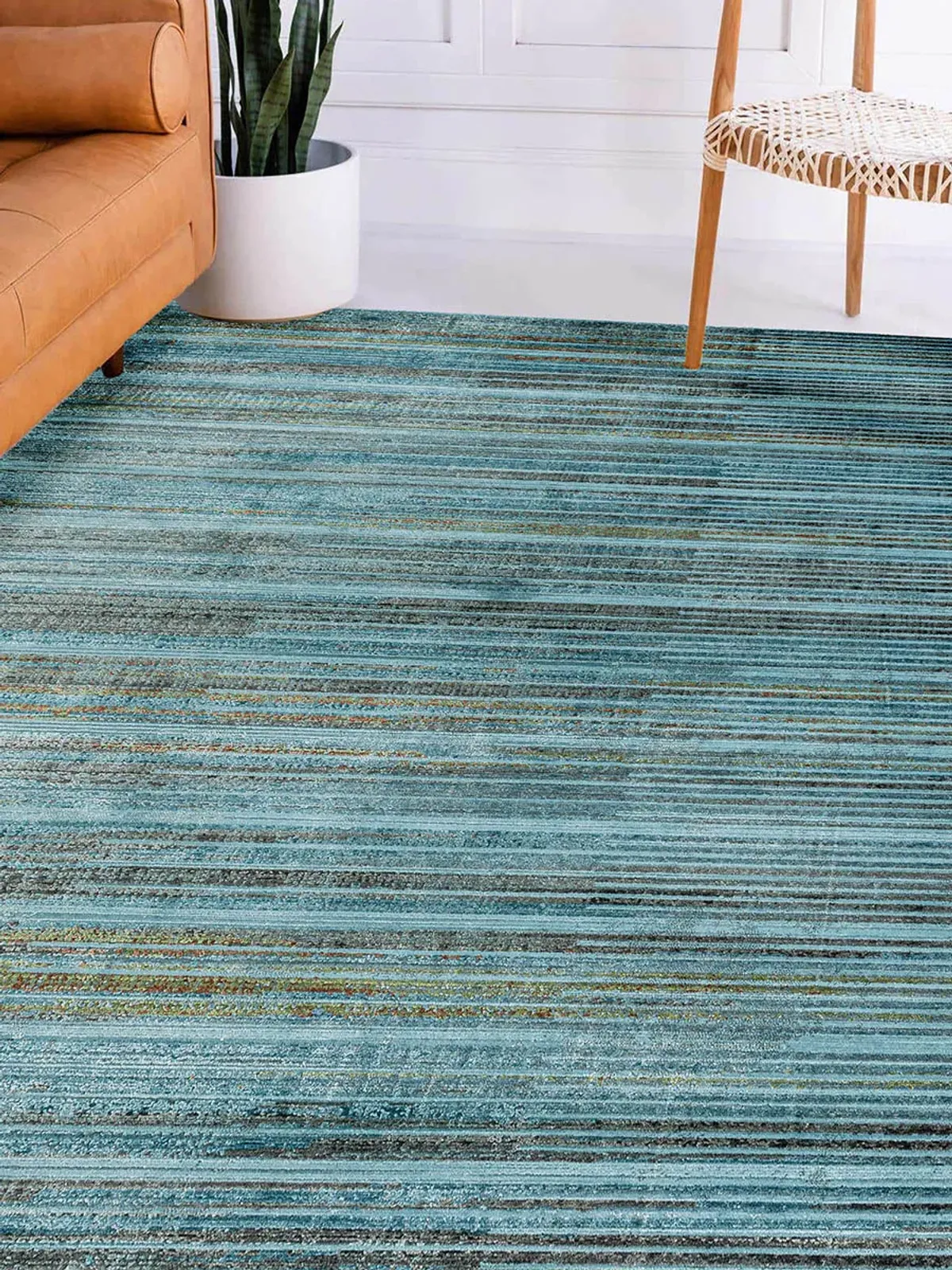 Lomita LO6 Blue 8' x 10' Rug