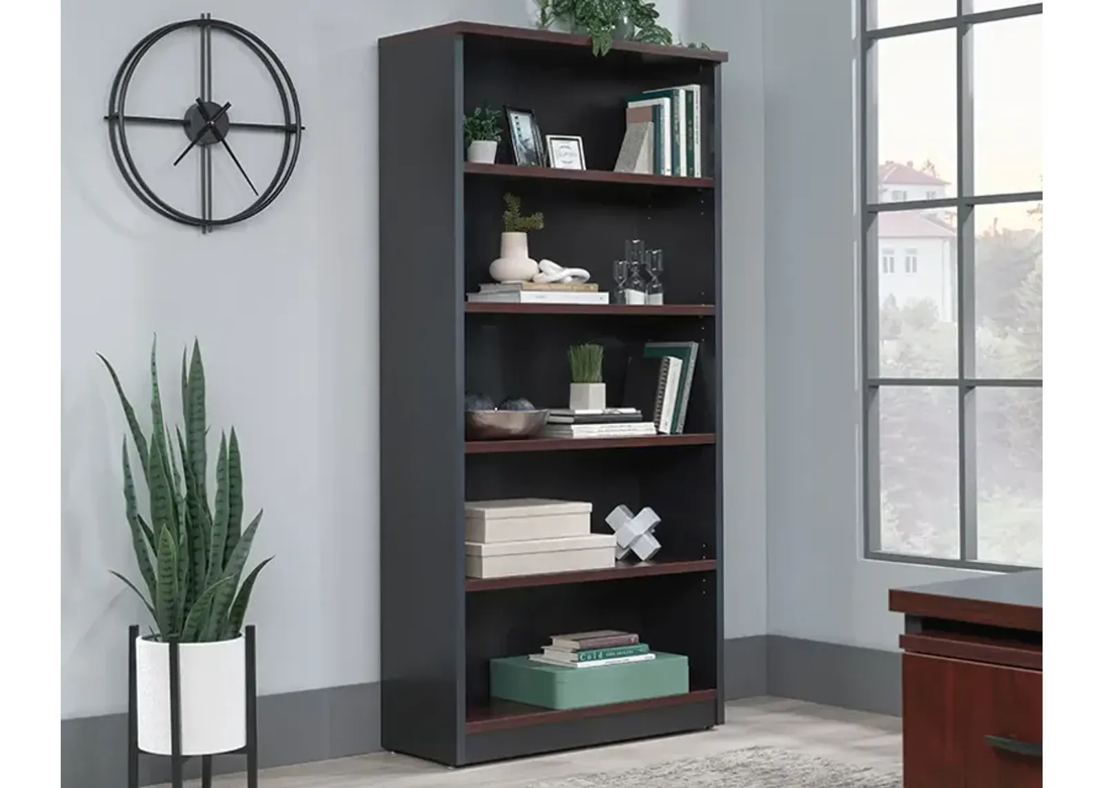 Via 5-Shelf Bookcase