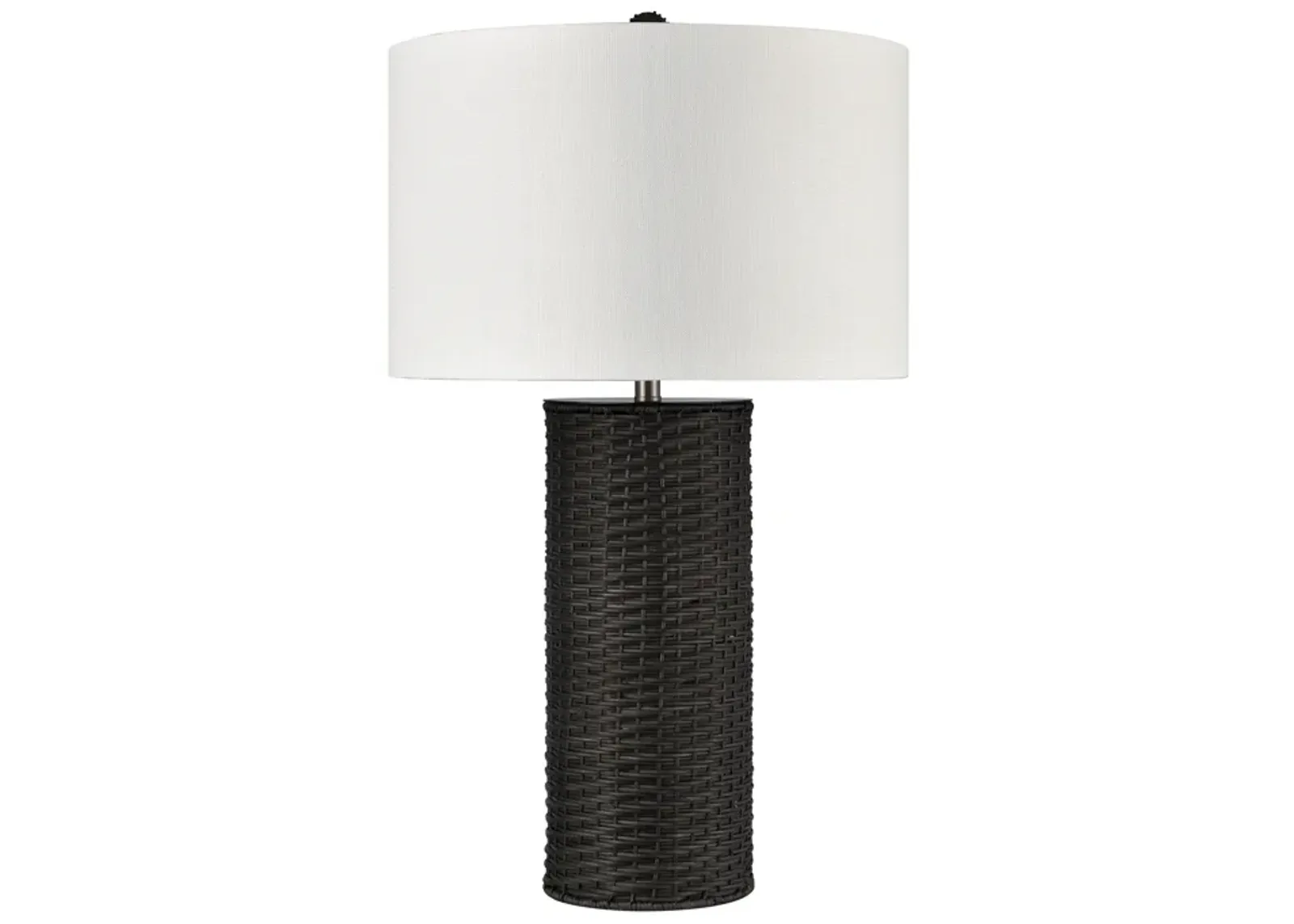 Mulberry Lane Black 30'' High 1-Light Table Lamp