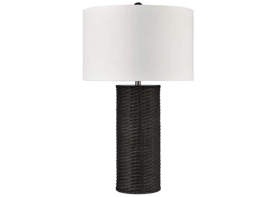 Mulberry Lane Black 30'' High 1-Light Table Lamp