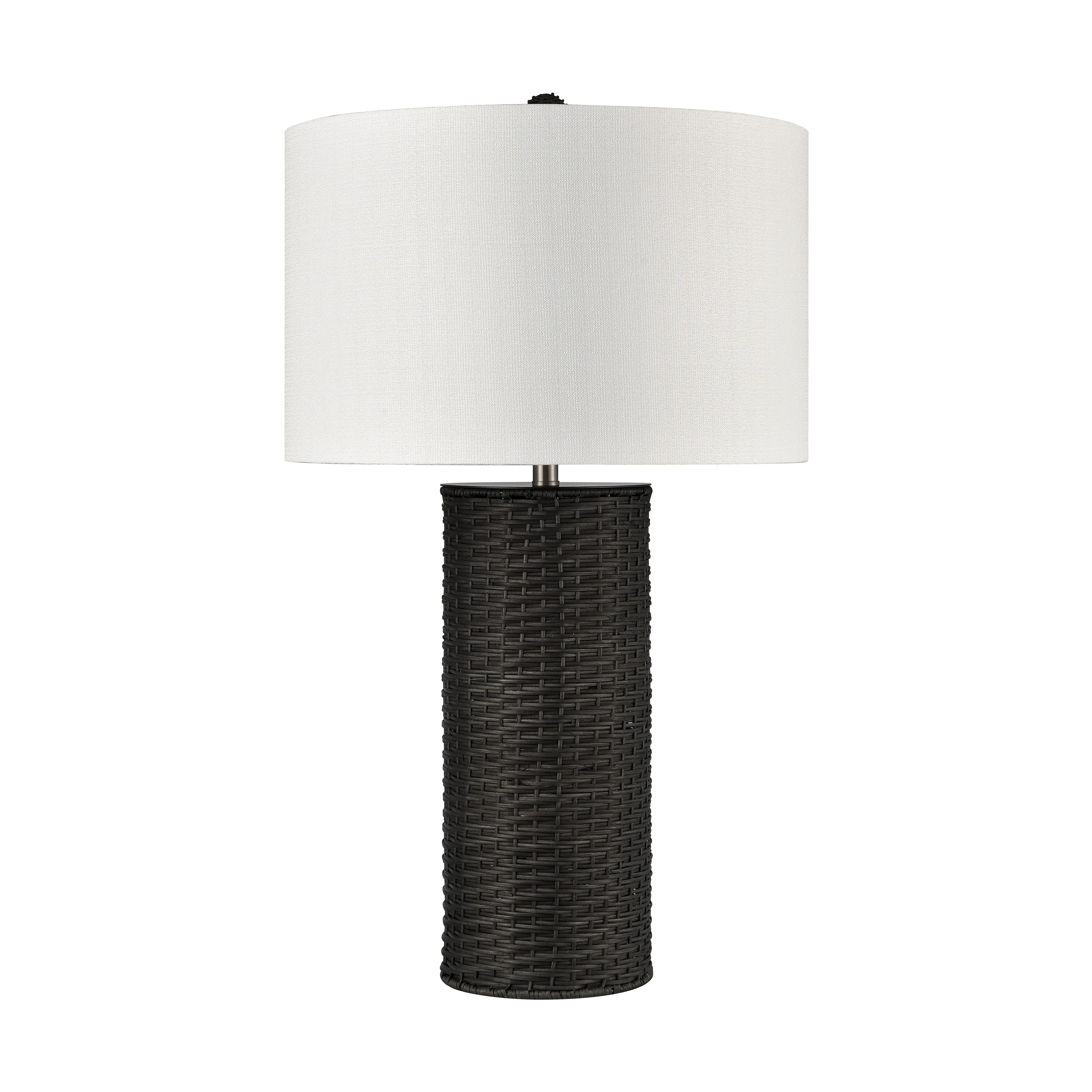 Mulberry Lane Black 30'' High 1-Light Table Lamp