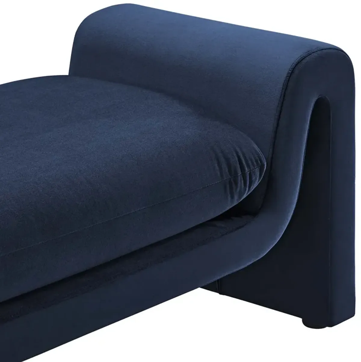 Waverly Performance Velvet Bench