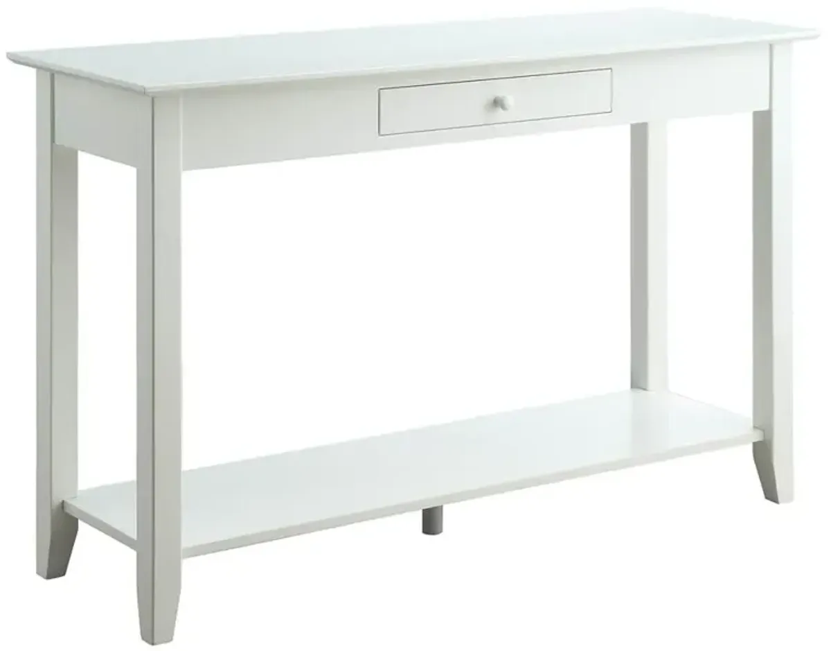 Convience Concept, Inc. American Heritage Console Table with Drawer