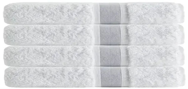 Unique Turkish Cotton 4 pcs Hand Towels