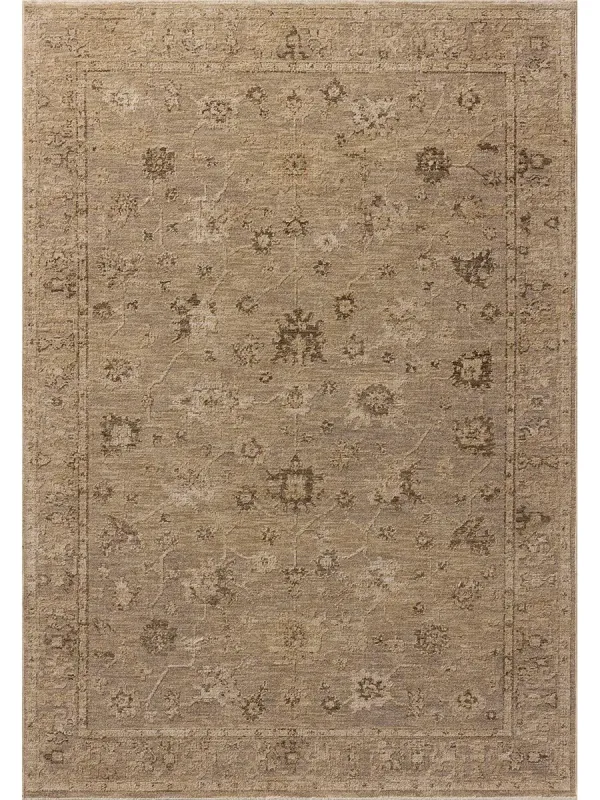 Willa Taupe/Natural 7'10"x7'10" Round Rug