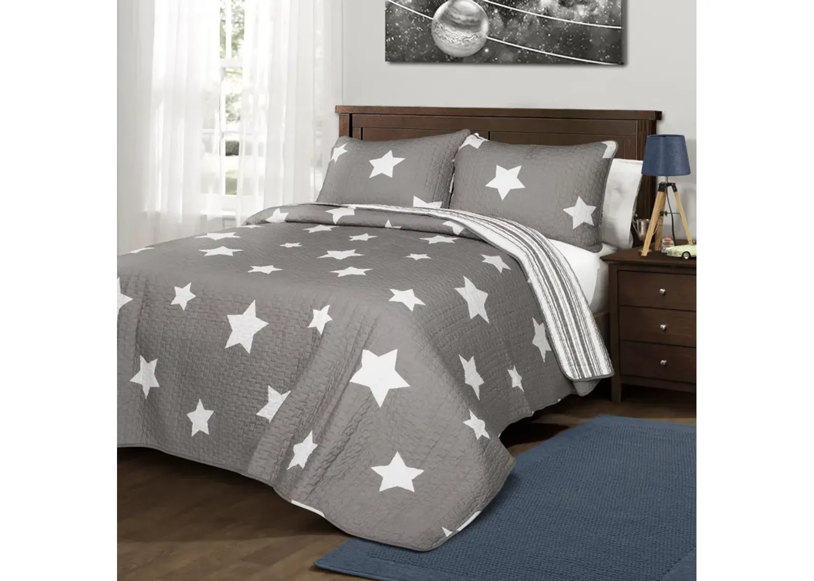 Star Quilt 2Pc Set