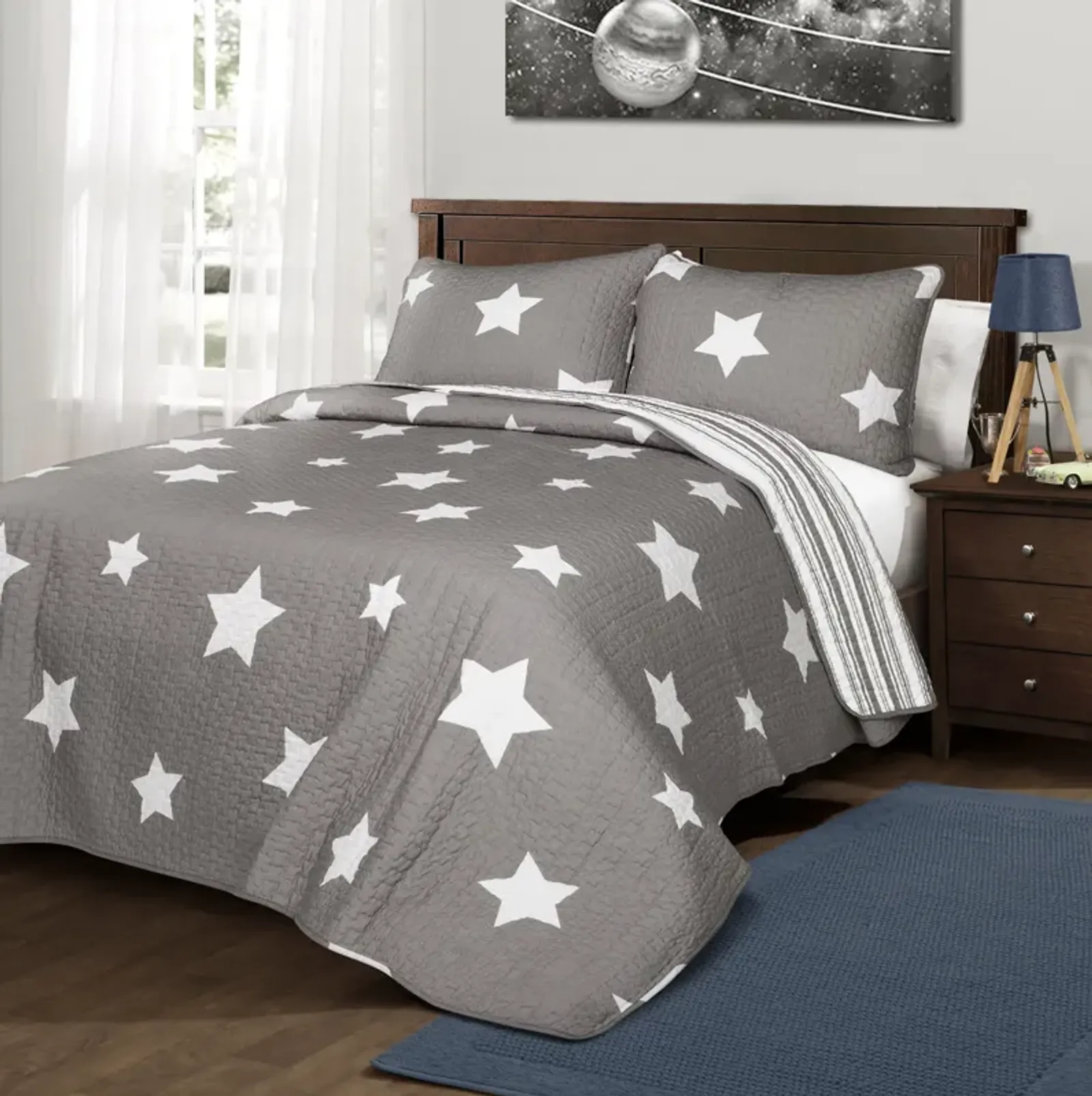 Star Quilt 2Pc Set