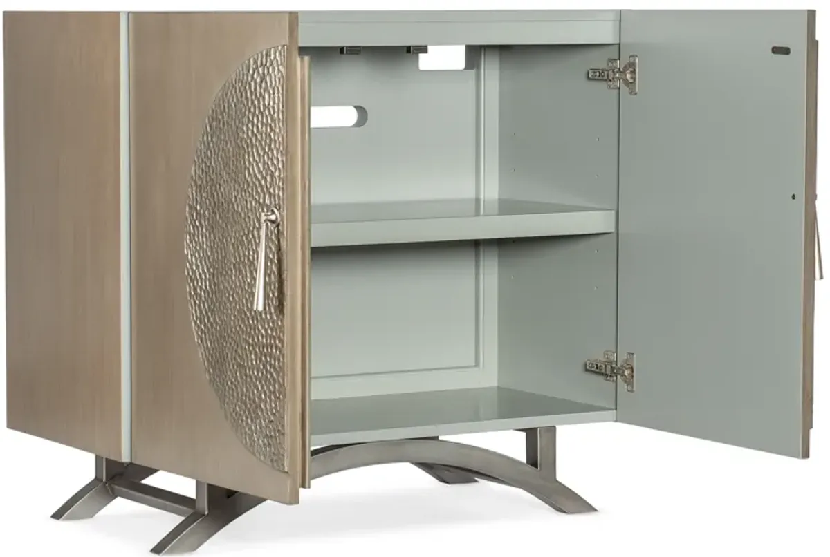 Melange Gold Nolita Two Door Cabinet