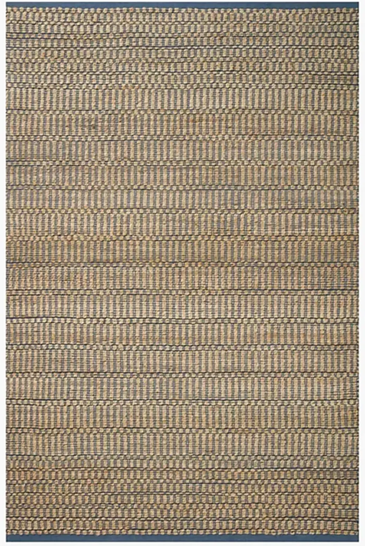 Colton CON05 Natural/Navy 5' x 7' Rug