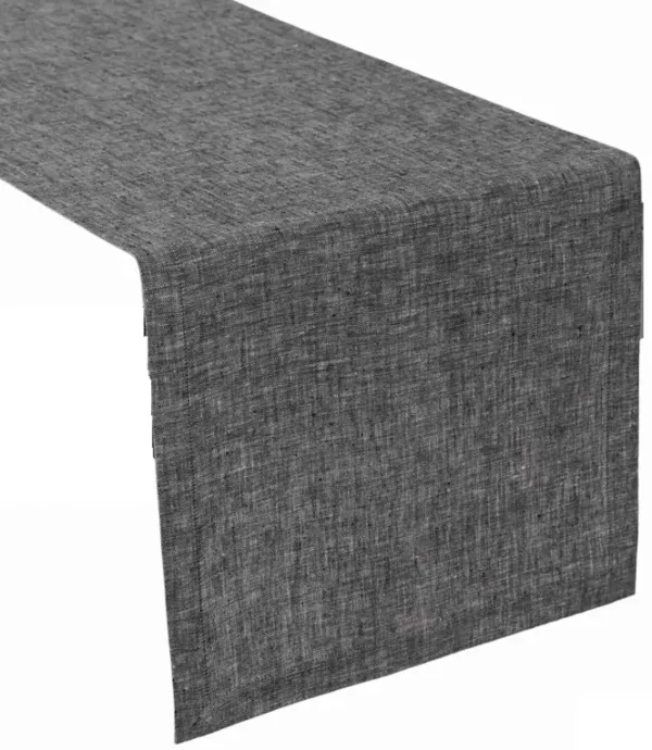 Solino Home 100% Pure Linen Table Runner - Athena