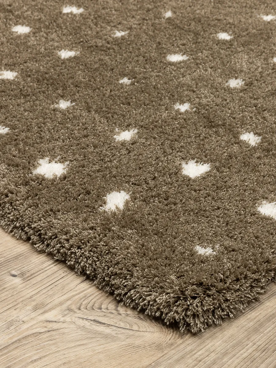 Galileo 3'10" x 5'5" Brown Rug