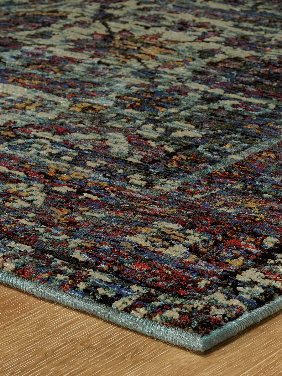 Andorra 8'6" x 11'7" Blue Rug