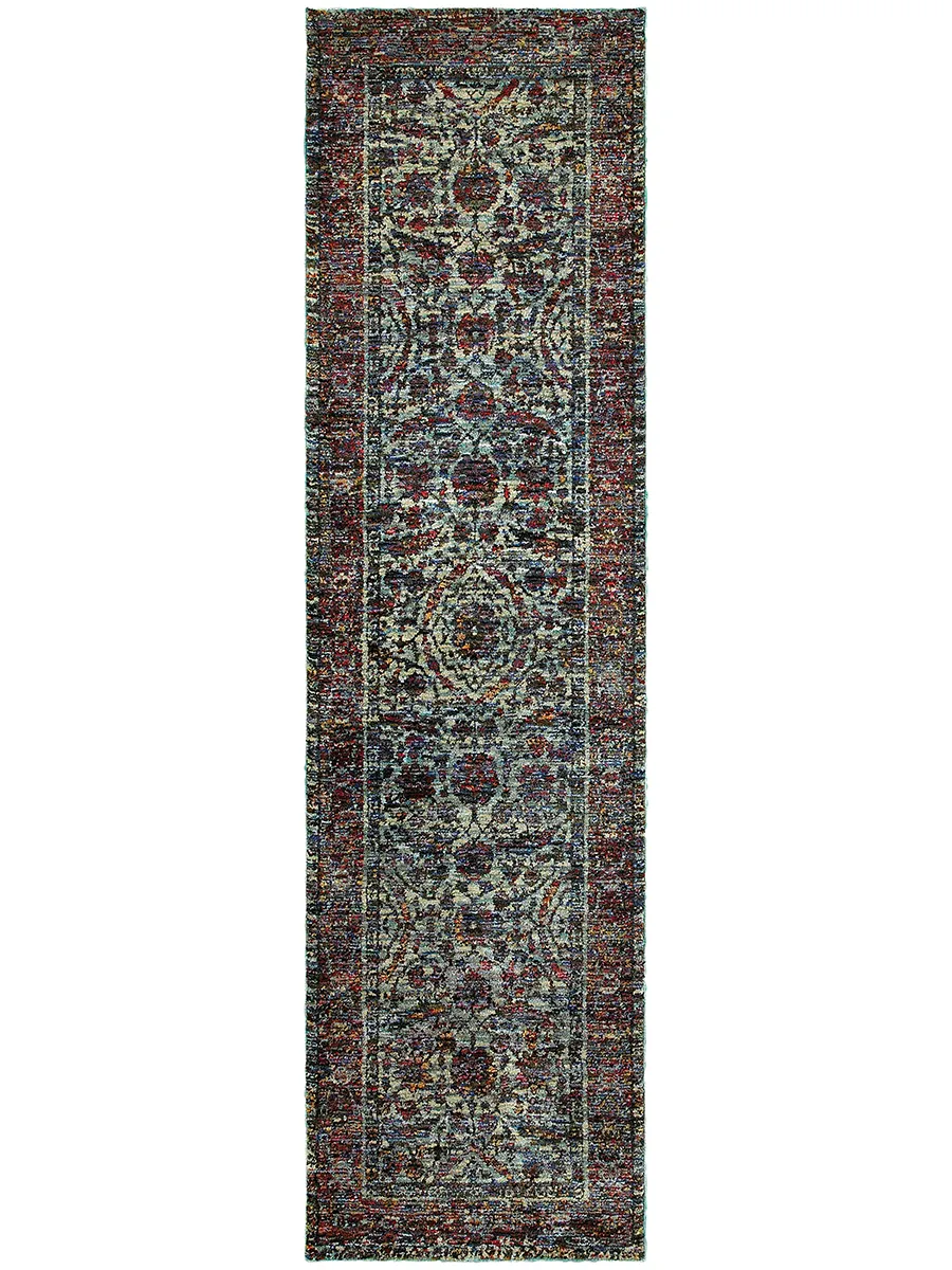 Andorra 8'6" x 11'7" Blue Rug