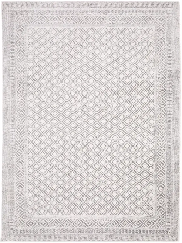 Montecito 6'7" x 9'6" White Rug