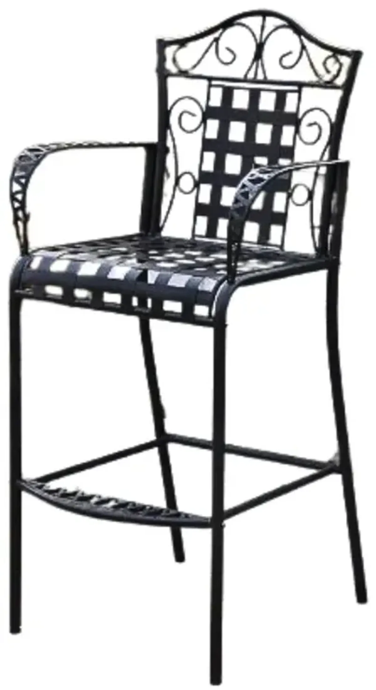 Set of 2 Mandalay Iron Bar Height Chair