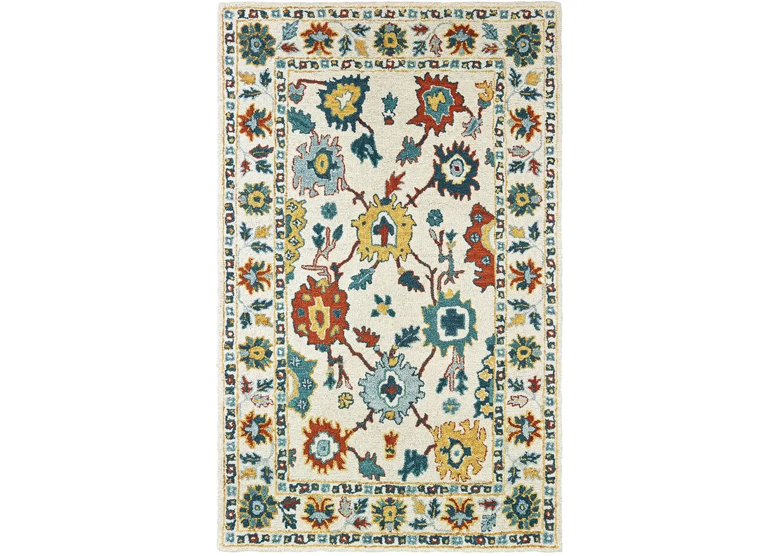 Zahra 8' x 10' Ivory Rug