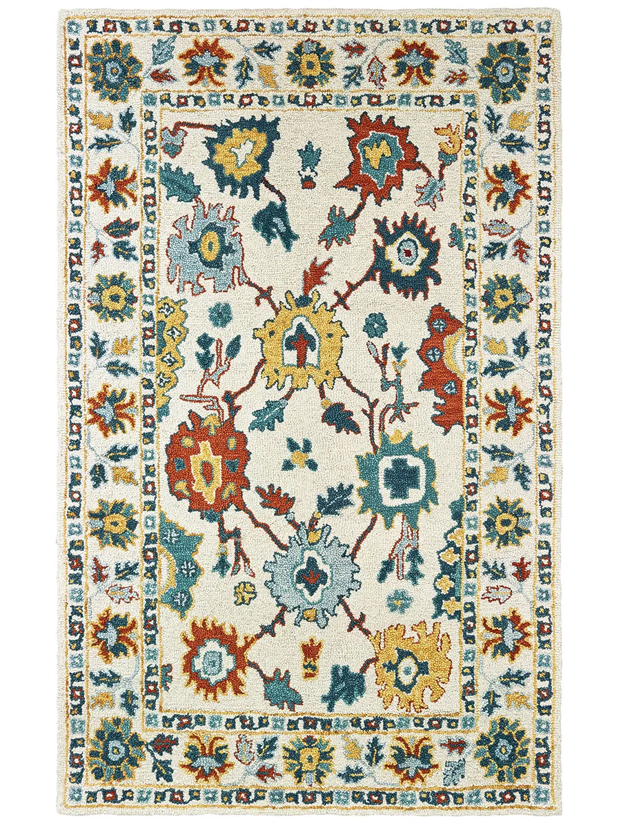 Zahra 8' x 10' Ivory Rug