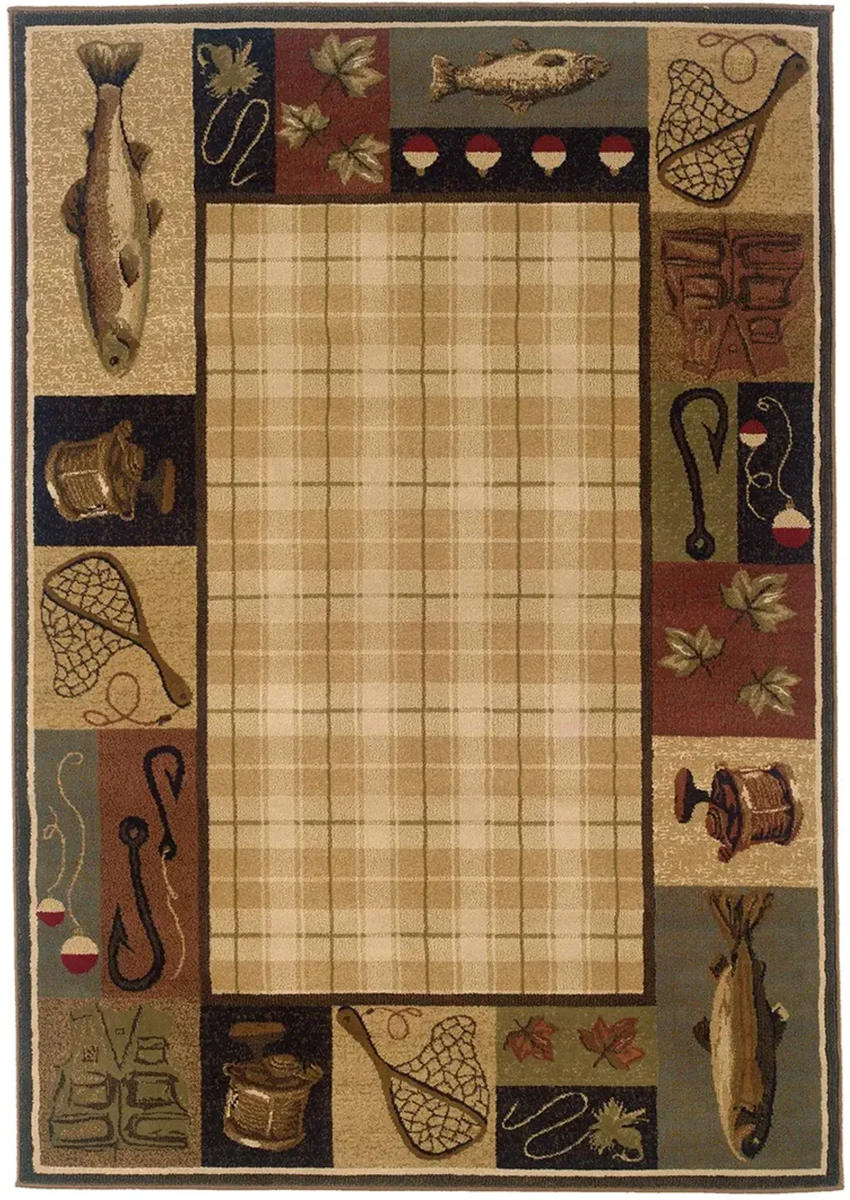 Hudson 5'3" x 7'6" Beige Rug