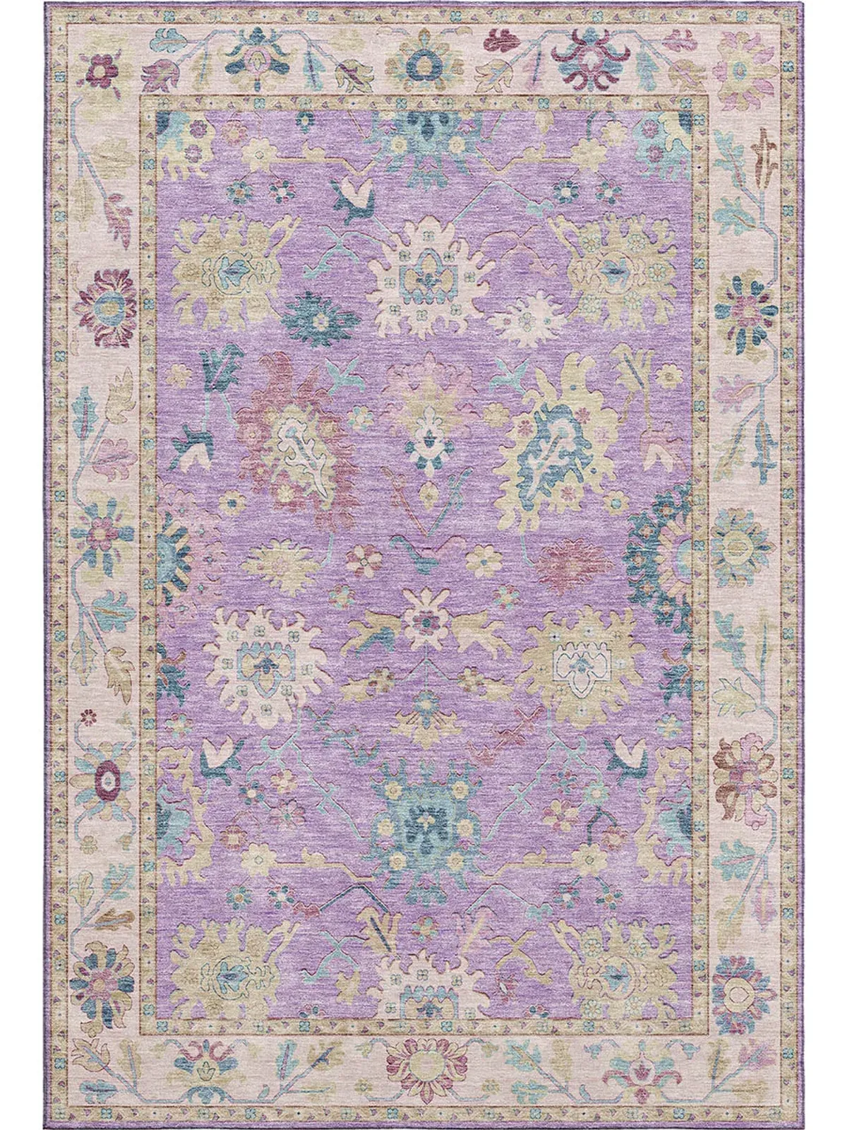 Hatay HY7 Purple 2'3" x 7'6" Rug