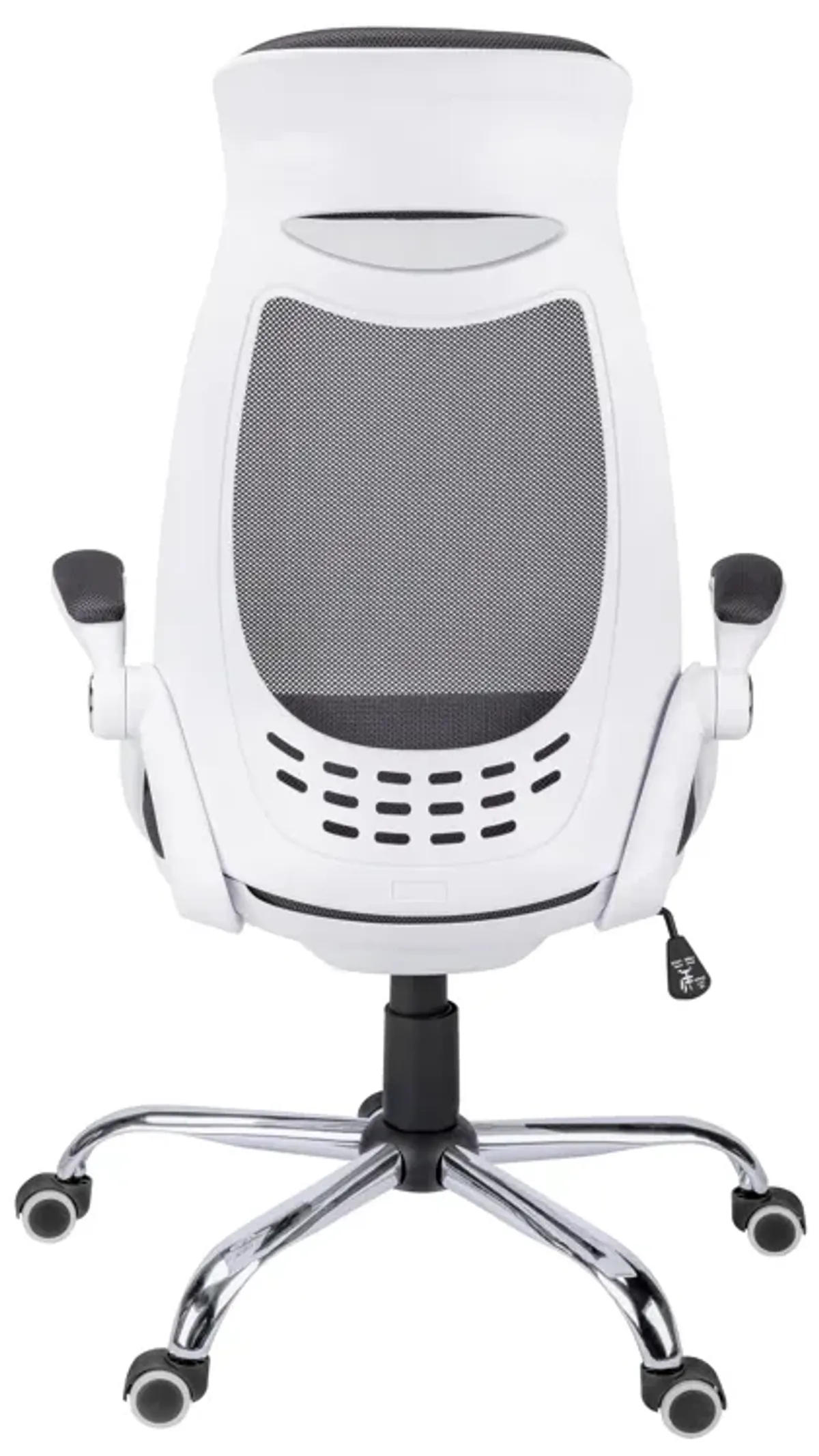 Monarch Specialties I 7269 Office Chair, Adjustable Height, Swivel, Ergonomic, Armrests, Computer Desk, Work, Metal, Mesh, White, Grey, Contemporary, Modern