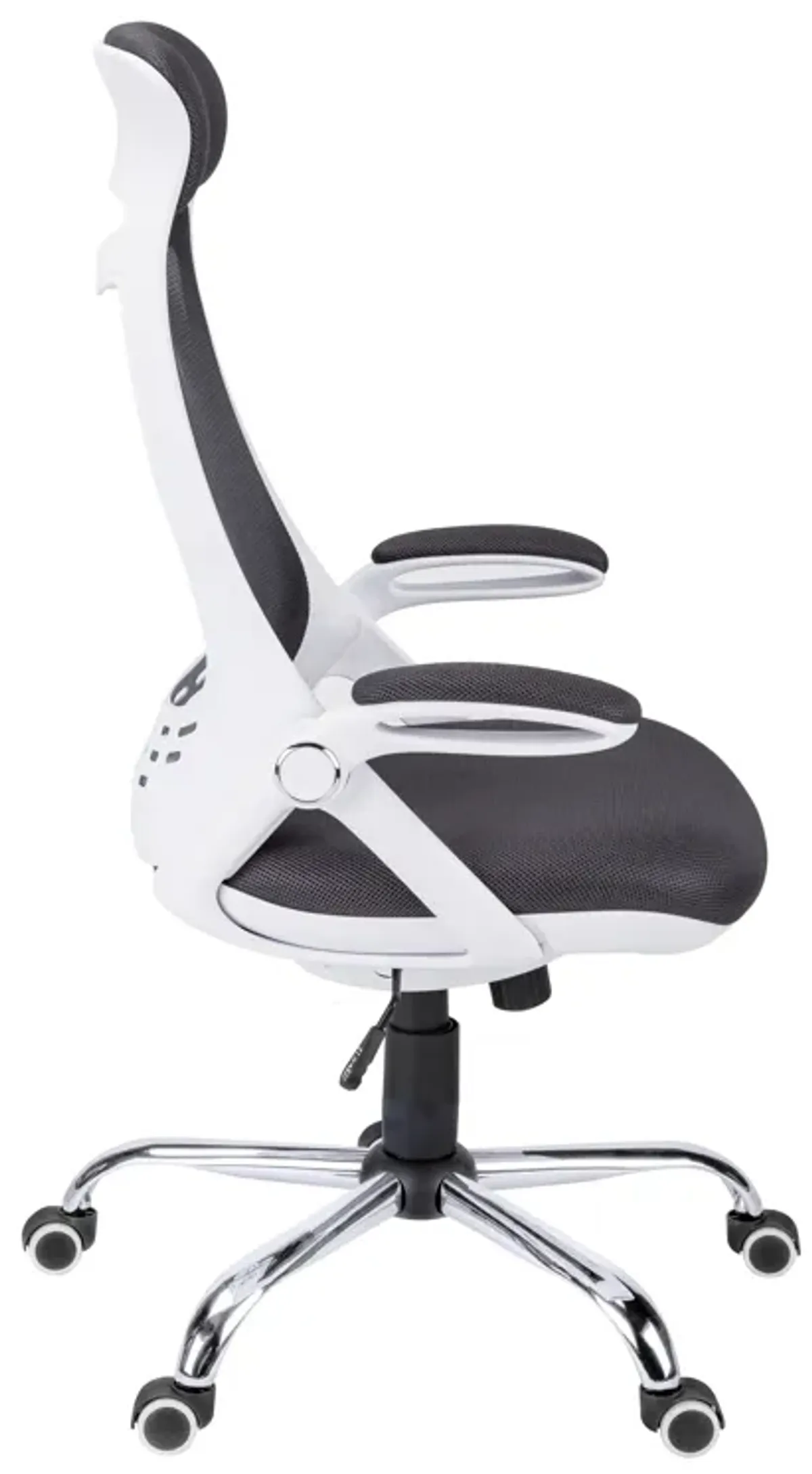 Monarch Specialties I 7269 Office Chair, Adjustable Height, Swivel, Ergonomic, Armrests, Computer Desk, Work, Metal, Mesh, White, Grey, Contemporary, Modern