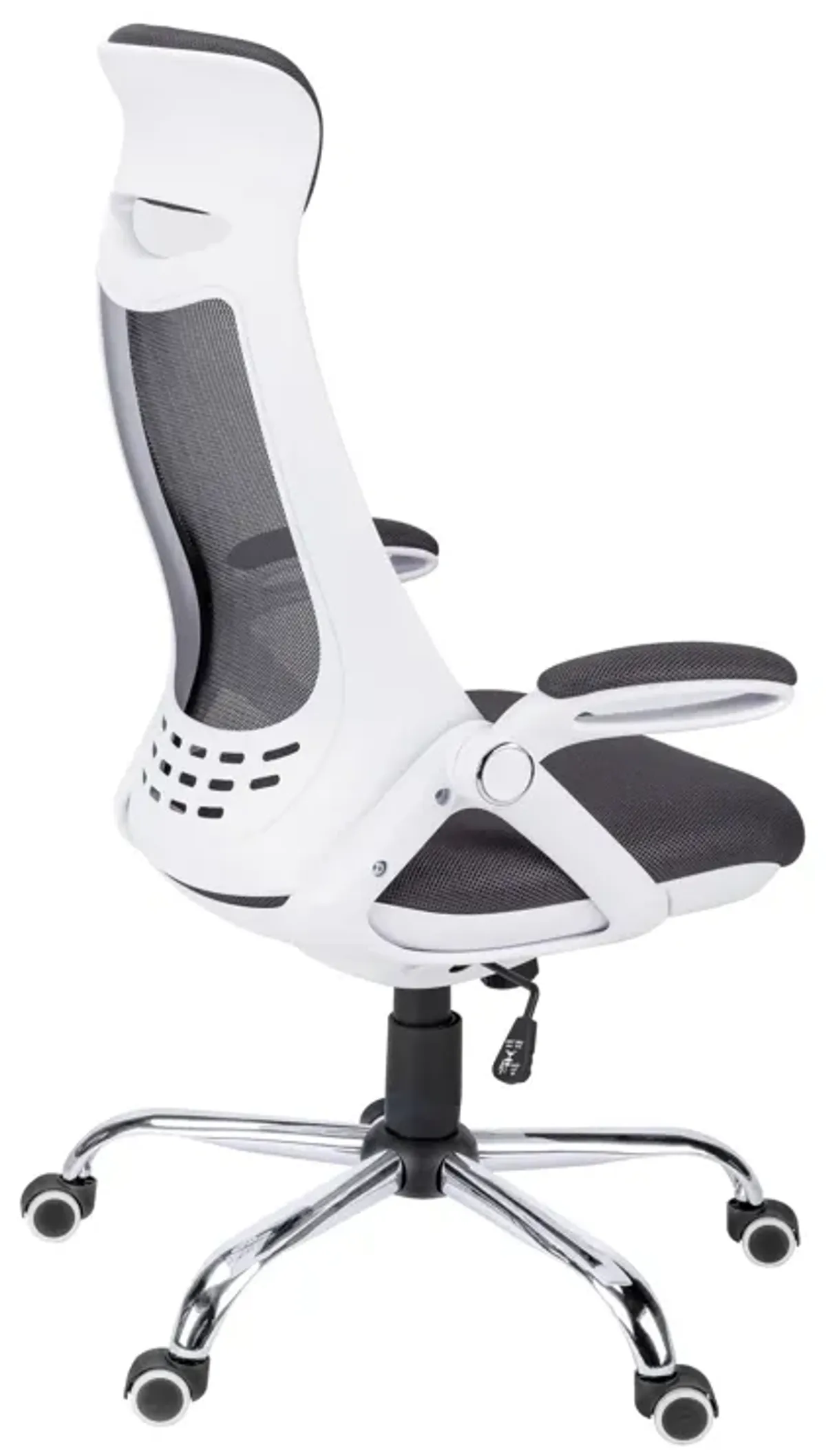 Monarch Specialties I 7269 Office Chair, Adjustable Height, Swivel, Ergonomic, Armrests, Computer Desk, Work, Metal, Mesh, White, Grey, Contemporary, Modern