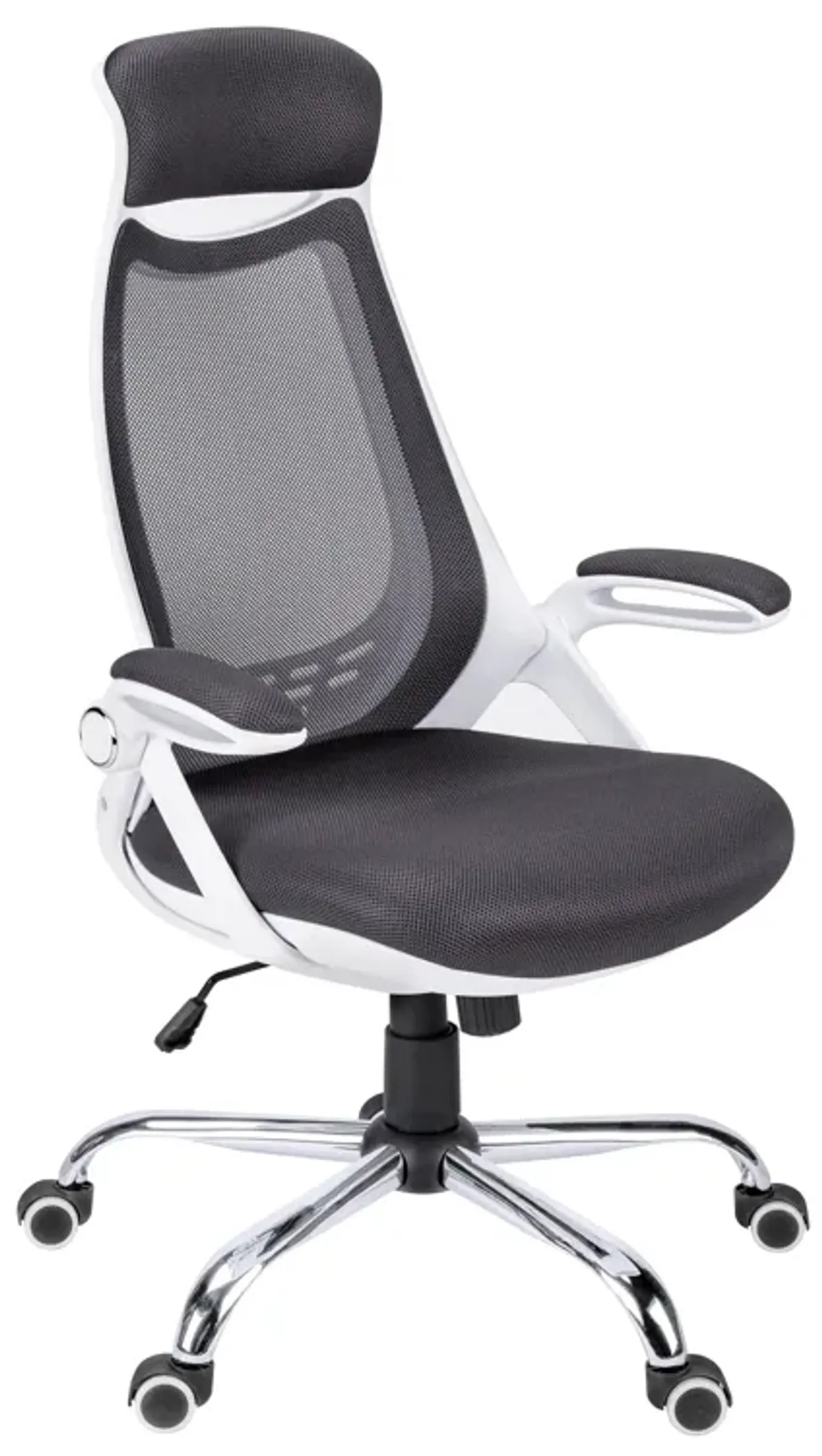 Monarch Specialties I 7269 Office Chair, Adjustable Height, Swivel, Ergonomic, Armrests, Computer Desk, Work, Metal, Mesh, White, Grey, Contemporary, Modern