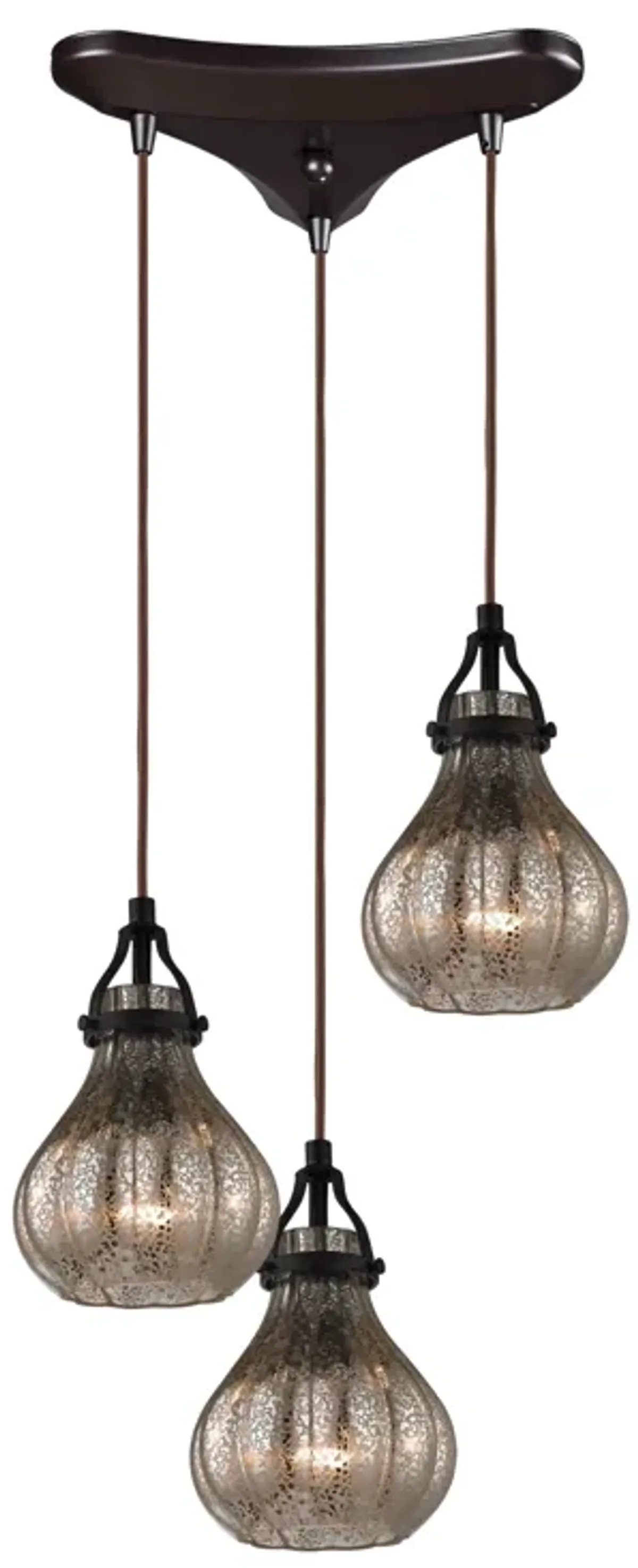 Danica 10" Wide 3-Light Mini Pendant