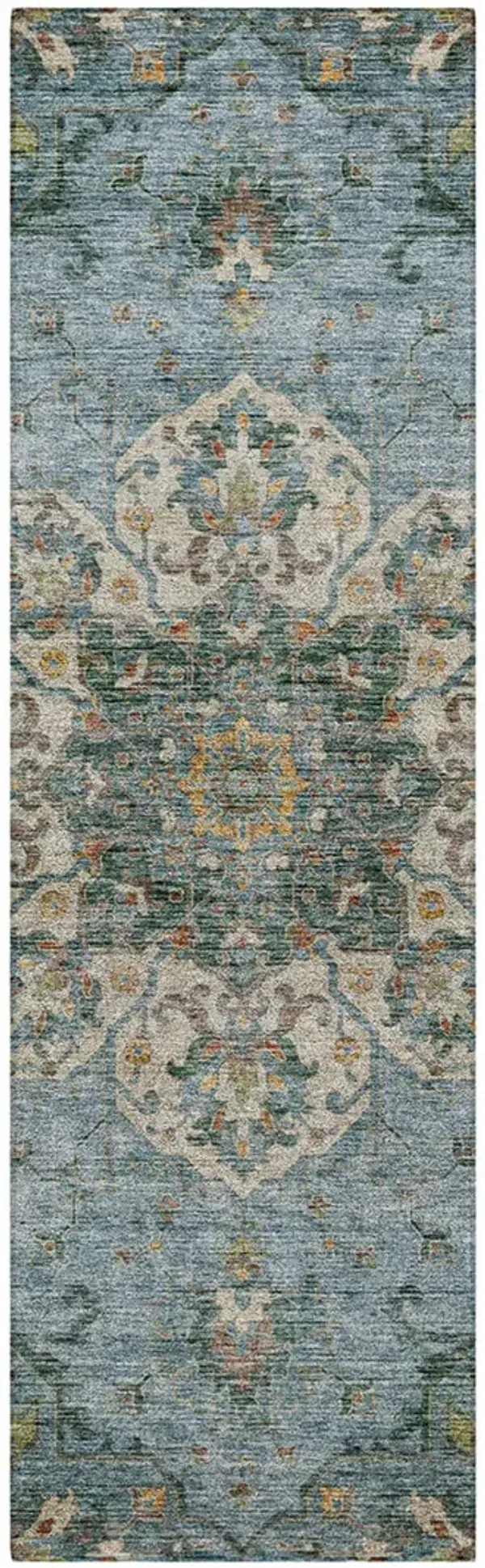 Silk Road SR6 Aqua 2'3" x 7'6" Rug