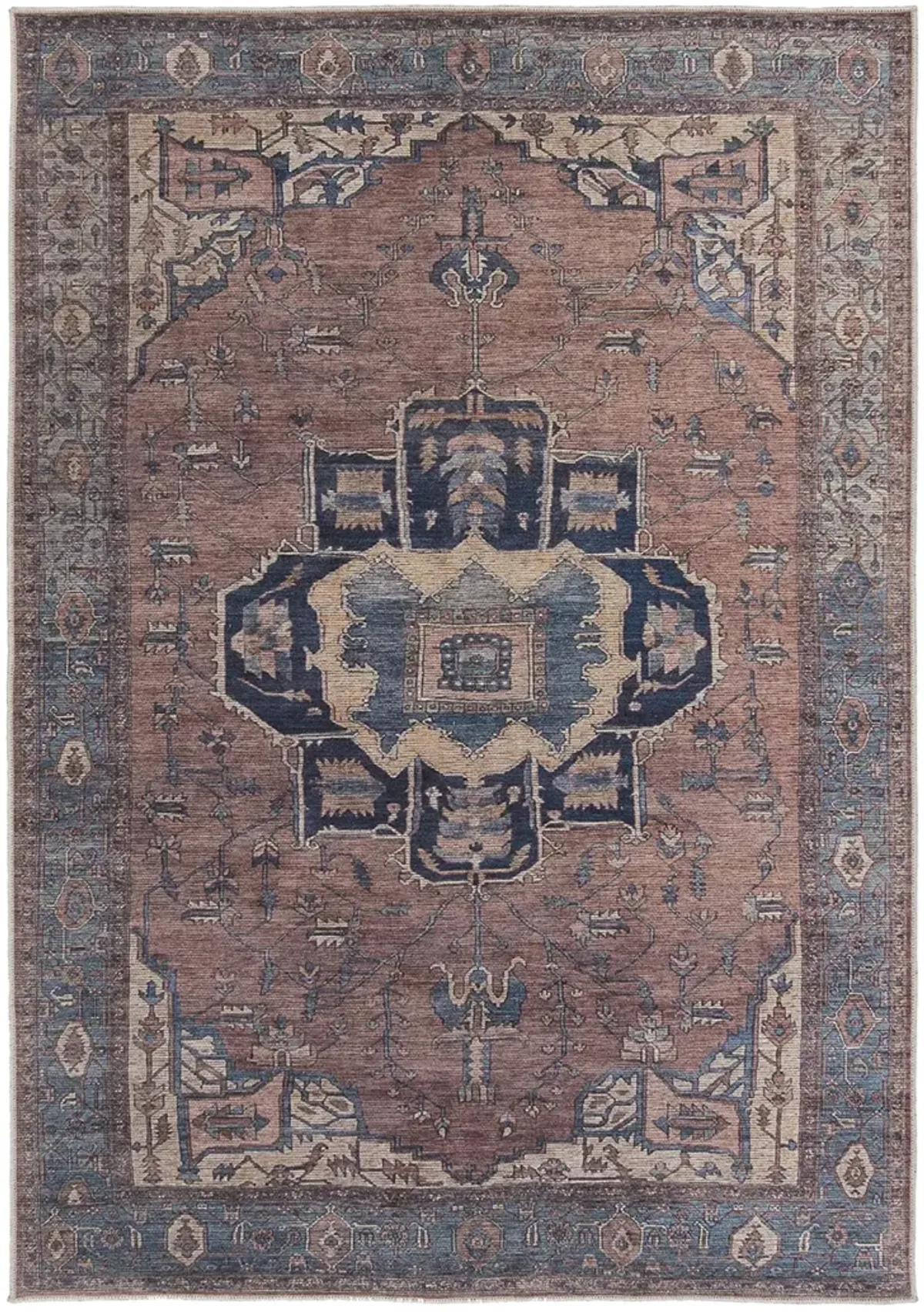 Vindage Barrymore Blue 3'11" x 6' Rug