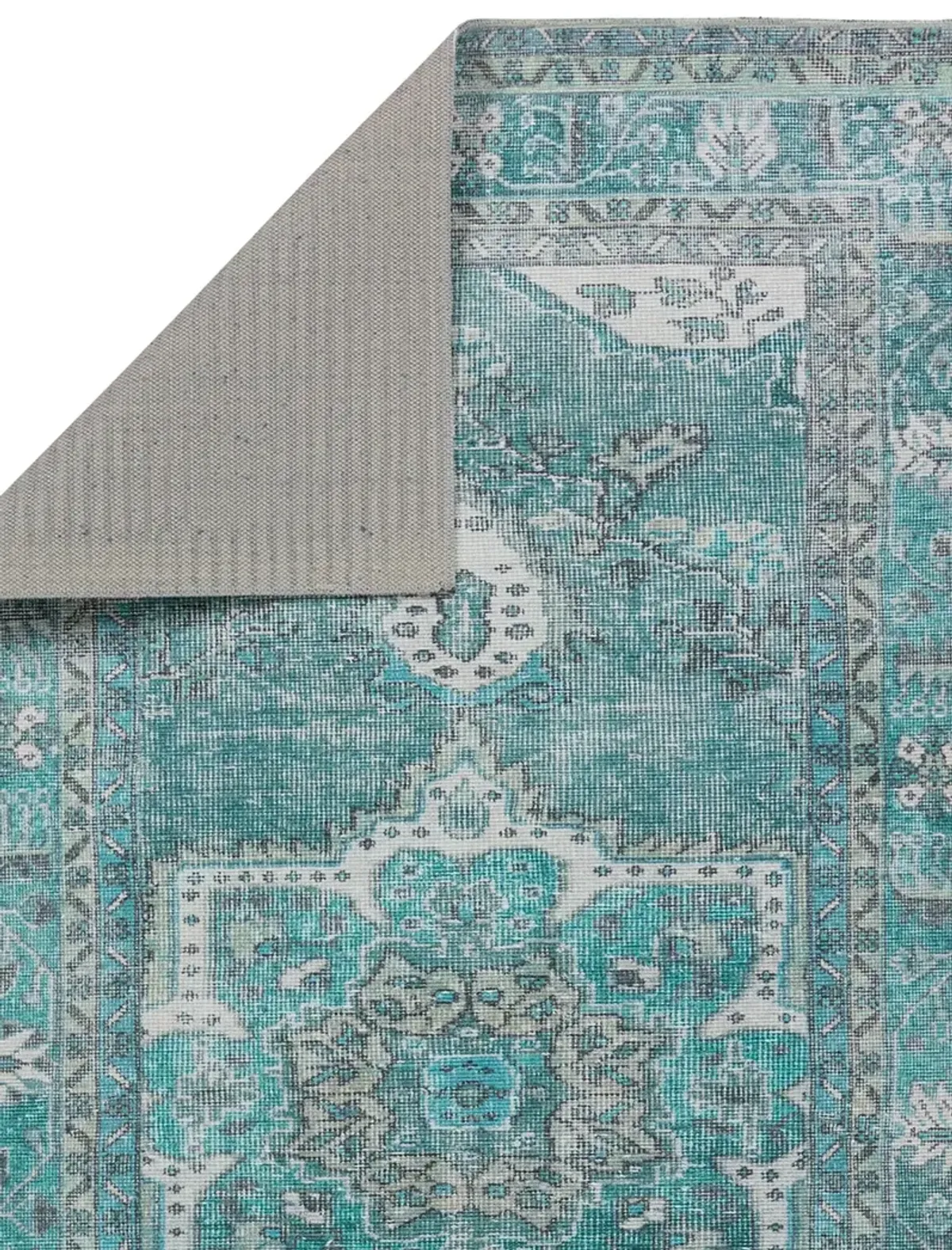 Harman Hold K Lester Tamara Blue 4'2" x 6' Rug