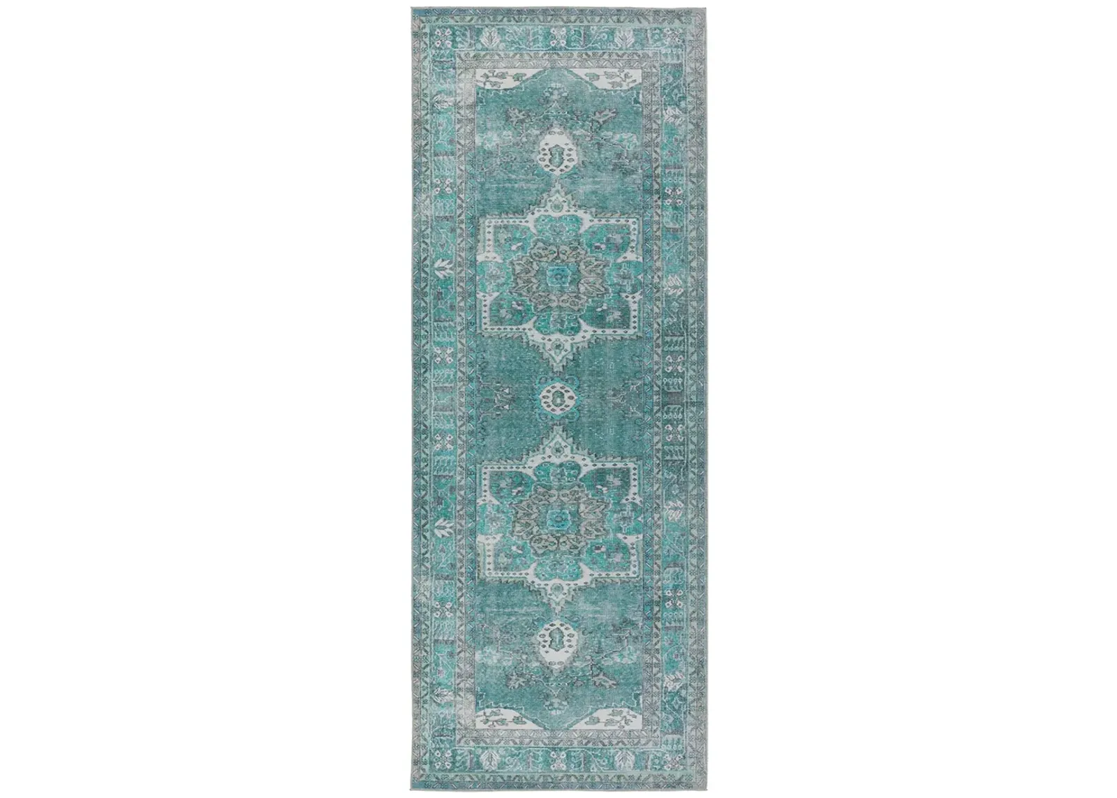 Harman Hold K Lester Tamara Blue 4'2" x 6' Rug