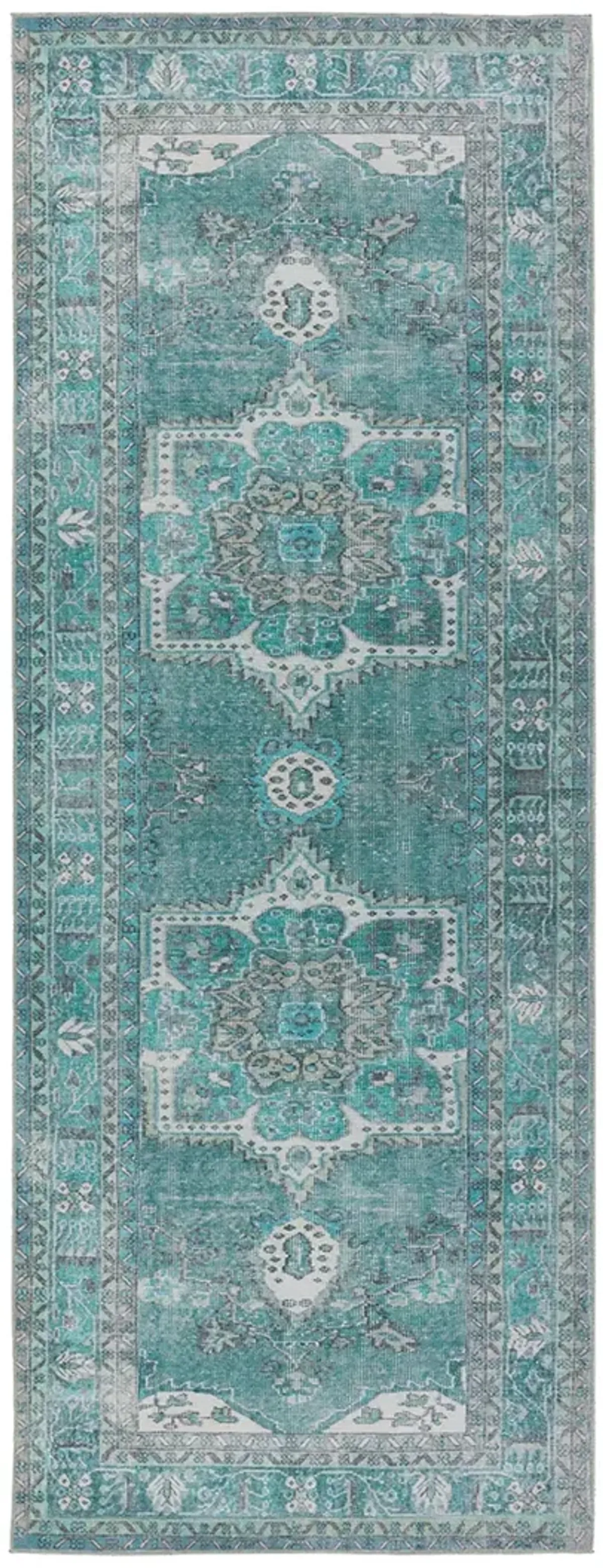 Harman Hold K Lester Tamara Blue 4'2" x 6' Rug