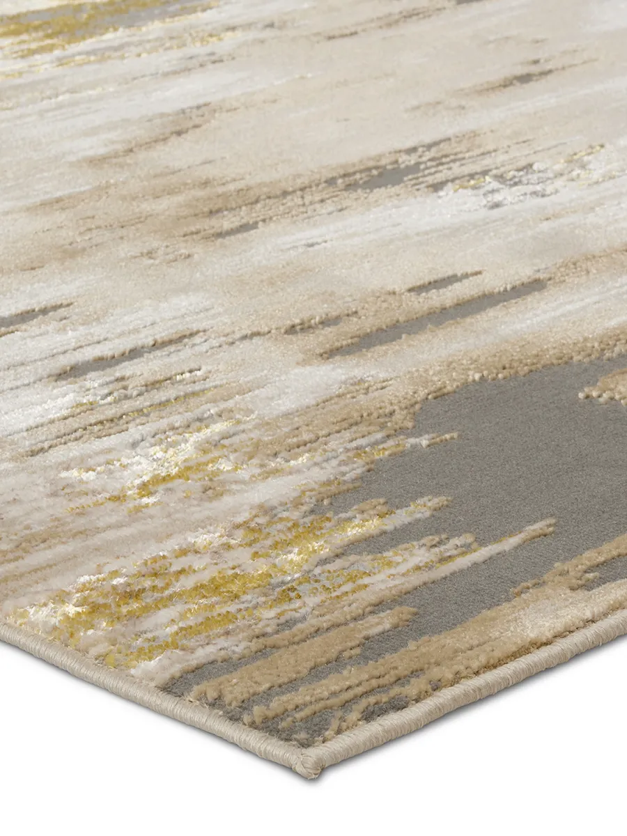 Catalyst Ulysses Yellow/Gold 3'3" x 12' Runner Rug