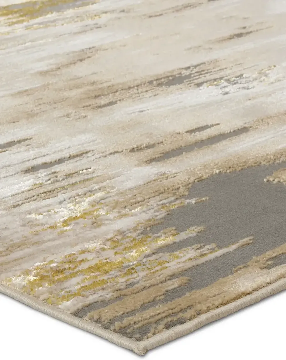 Catalyst Ulysses Yellow/Gold 3'3" x 12' Runner Rug