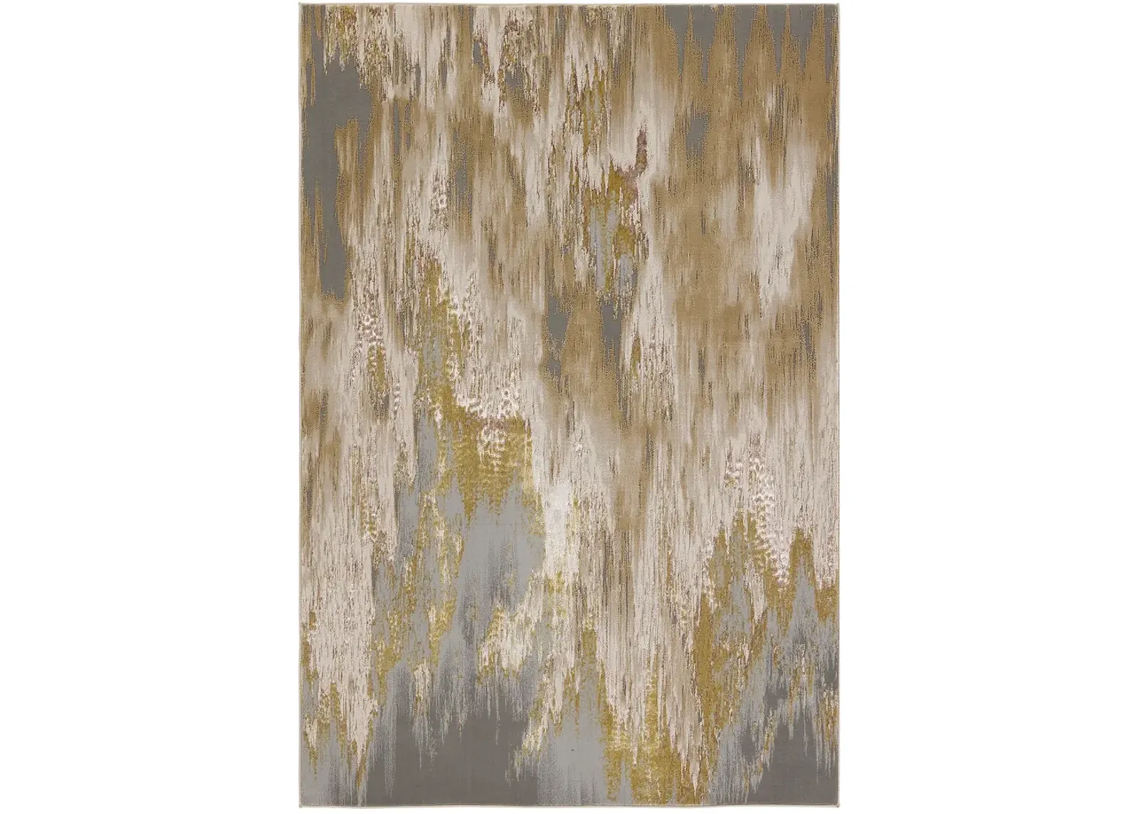 Catalyst Ulysses Yellow/Gold 3'3" x 12' Runner Rug