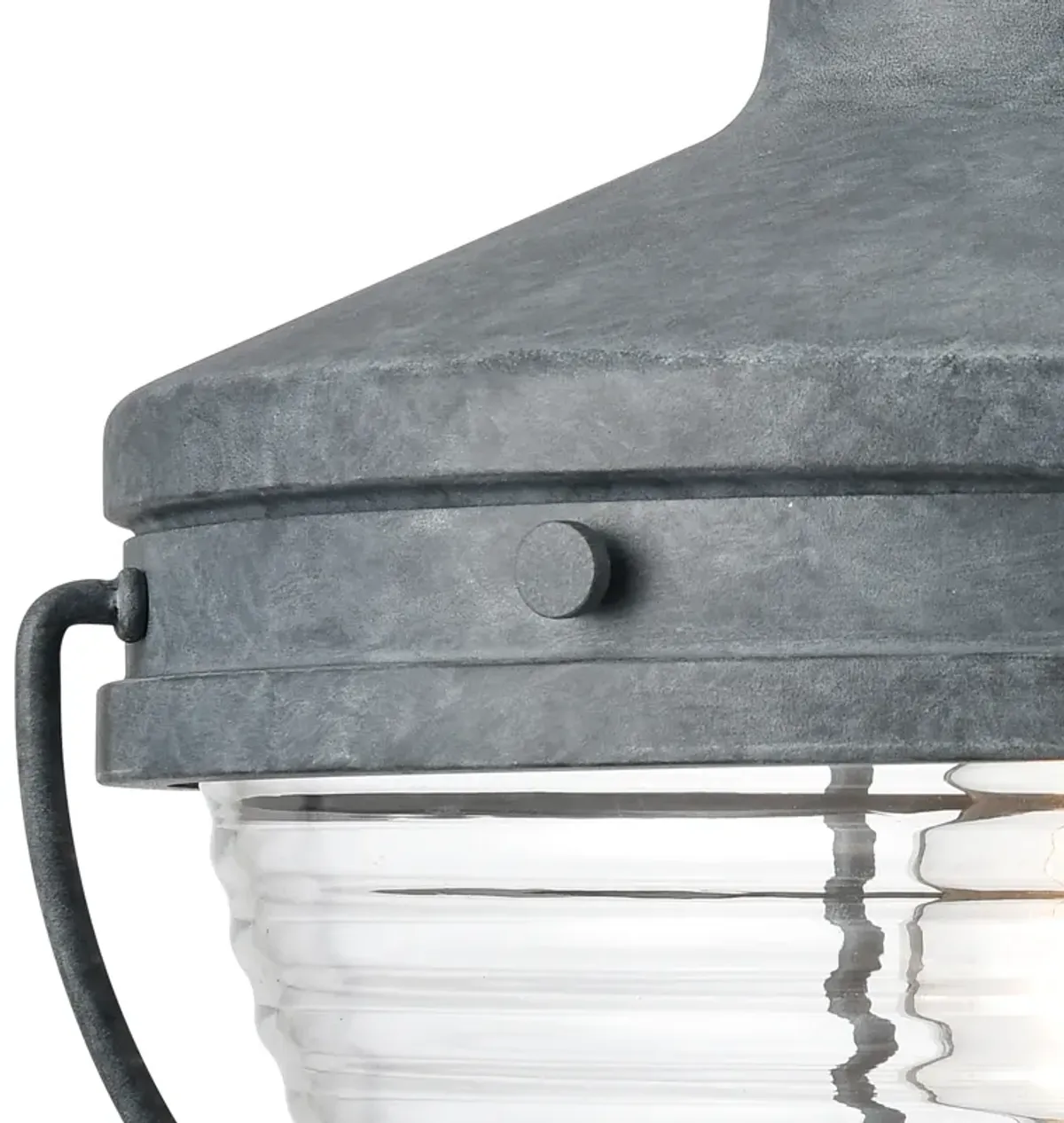 Eastport 14'' High 1-Light Grey Outdoor Sconce