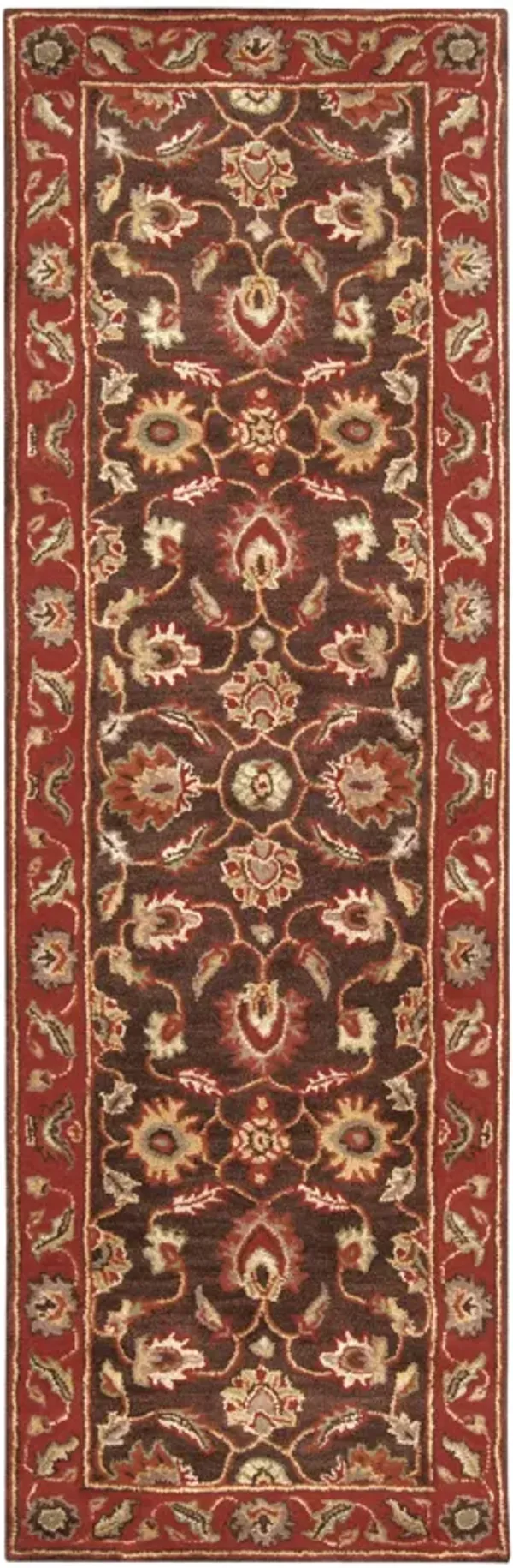 Caesar CAE-1036 2'6' x 8' Brown Rug
