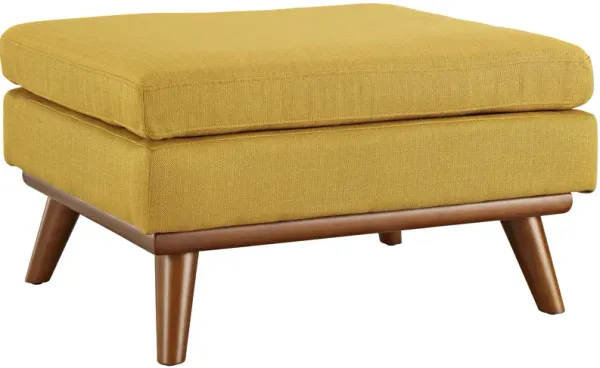 Engage Upholstered Fabric Ottoman