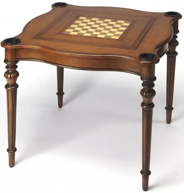 Hivvago 32 Inch  Brown Solid Wood Square Coffee Table